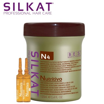 BES Beauty & Science Silkat Nutritivo Treatment N4  12x10 ml